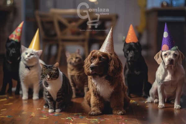 Dogs and Cats Celebrating after finished trianning with ActiveSync Canine Commander